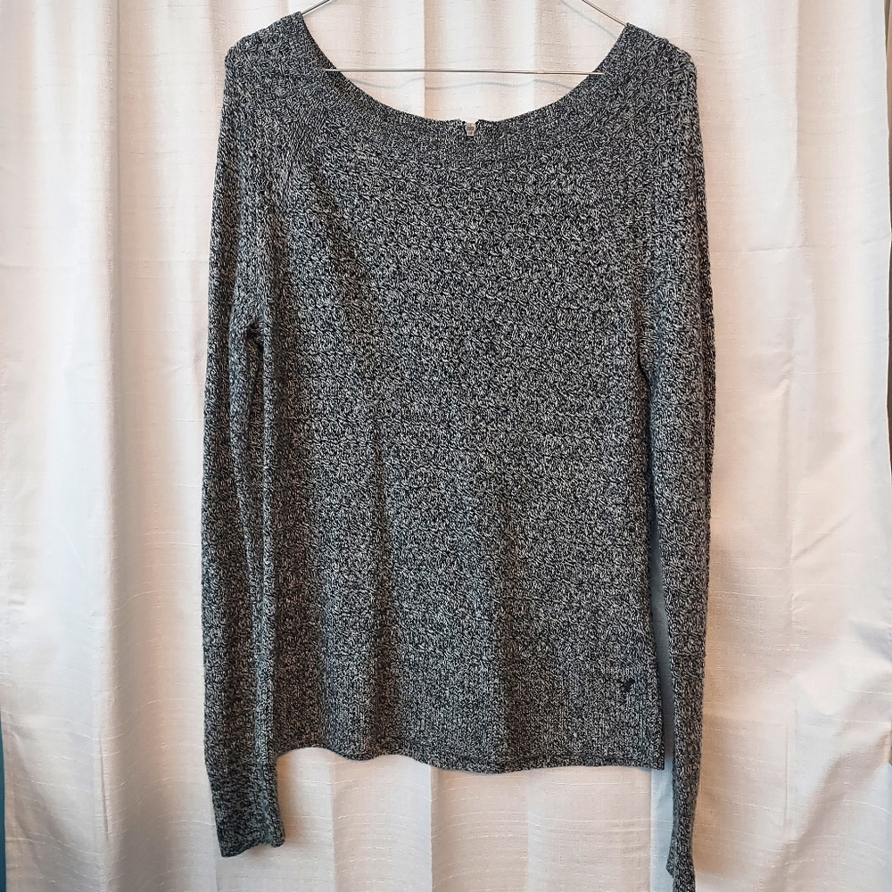 American Eagle Outfitters Women Gray Pullover Sweater M